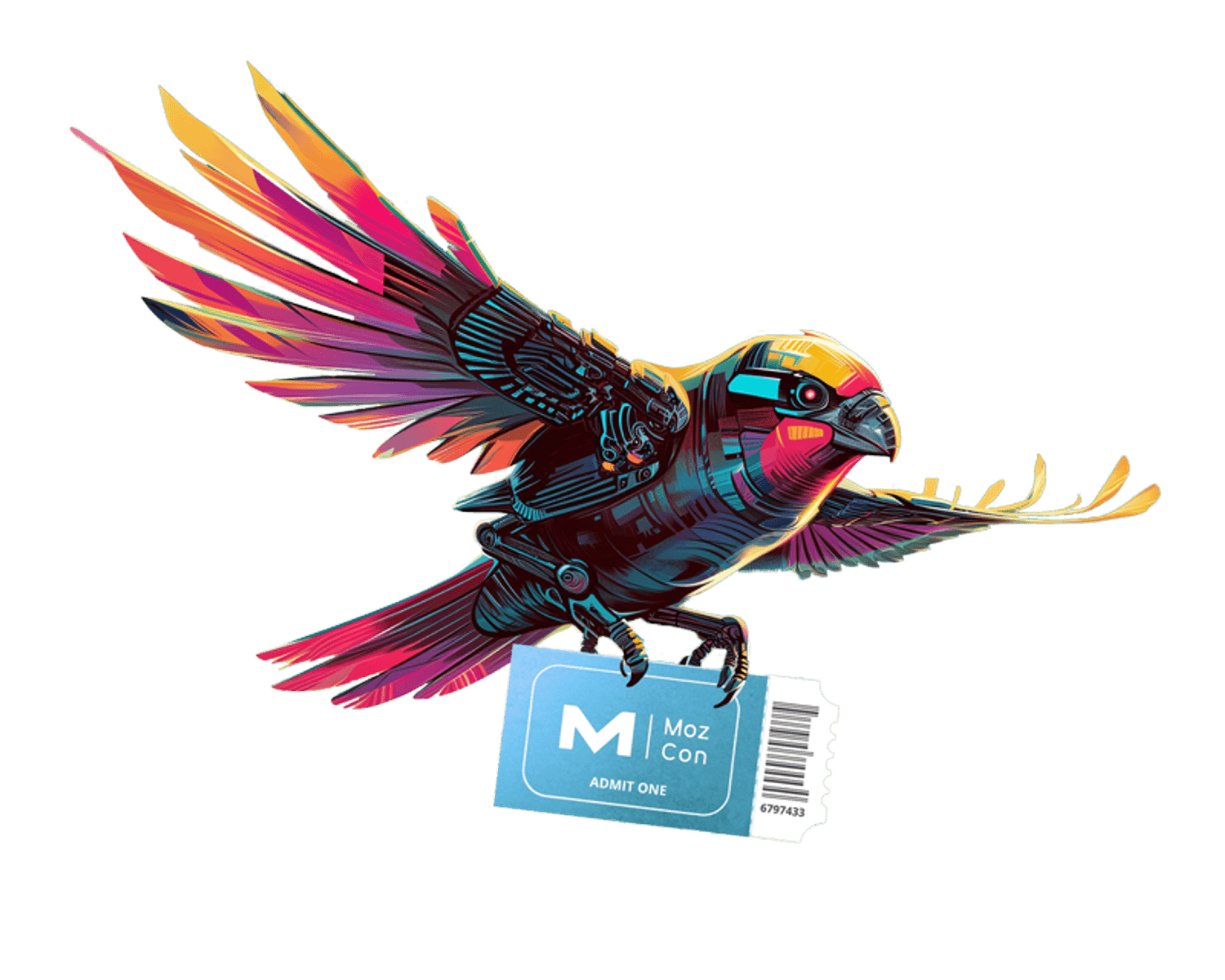 Mozcon robot bird